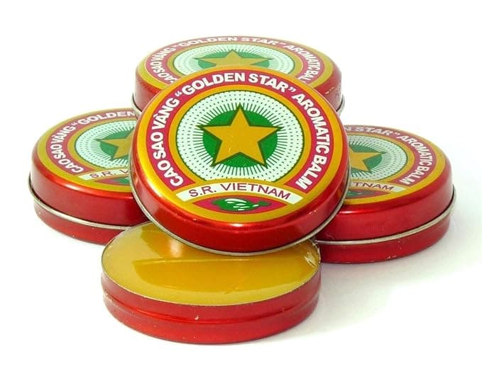 12 Boxes X 3 Grams (Net Weight), Golden Star Balm, Cao Sao Vang Vietnam, Aromatic Balsam on Amazon